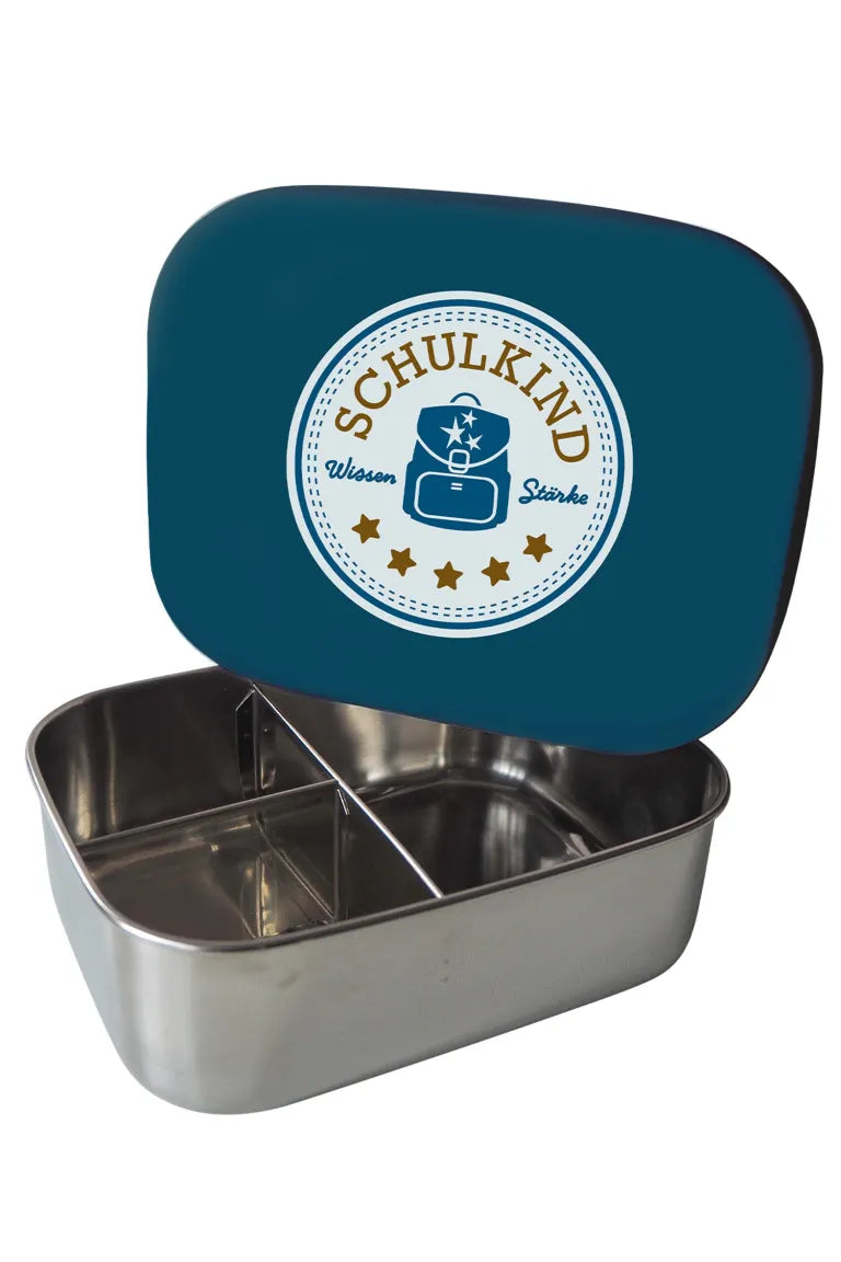 Kikadu Schulkind Lunchbox petrol