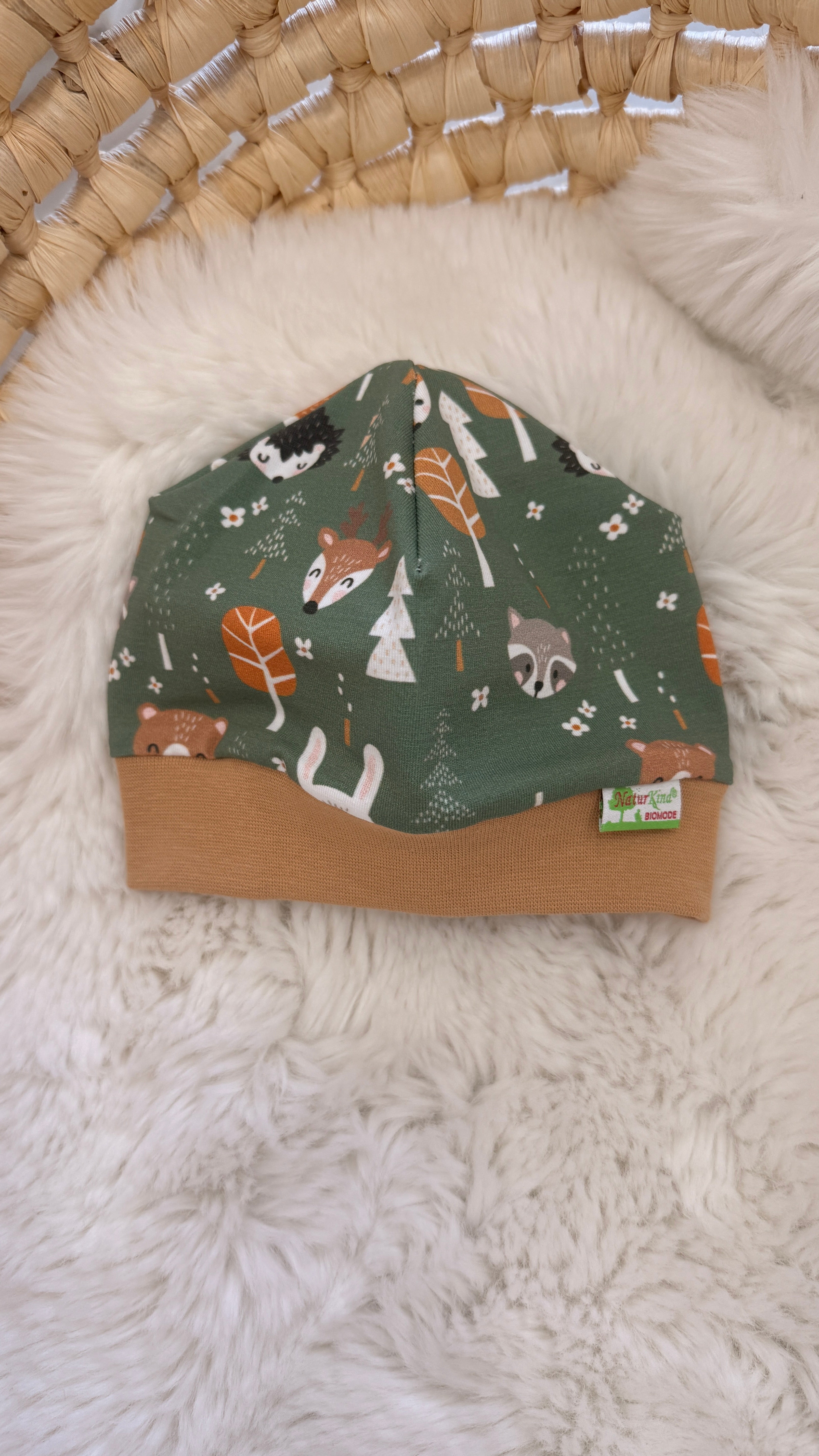 Bündchen Beanie Waldwunder grün