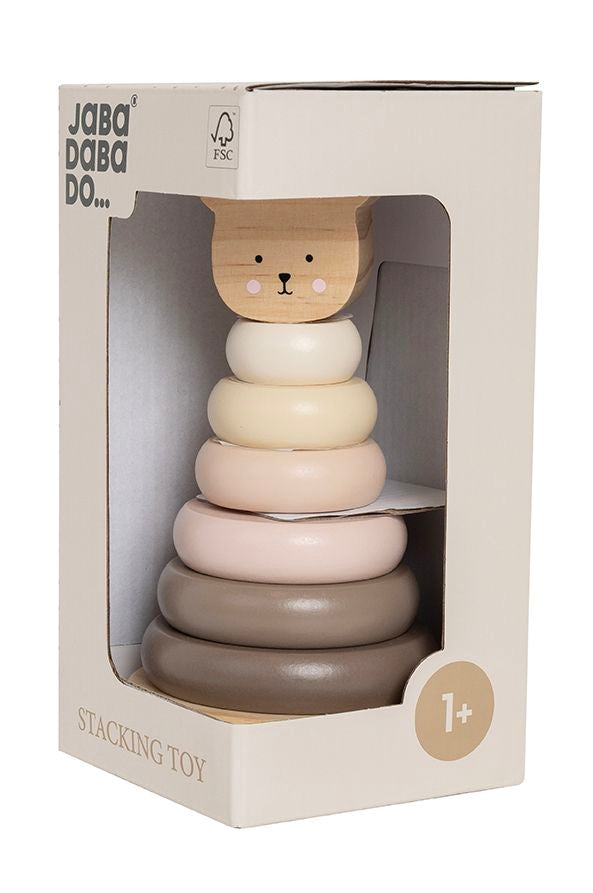 Jabadabado Stapelspielzeug Teddy natur