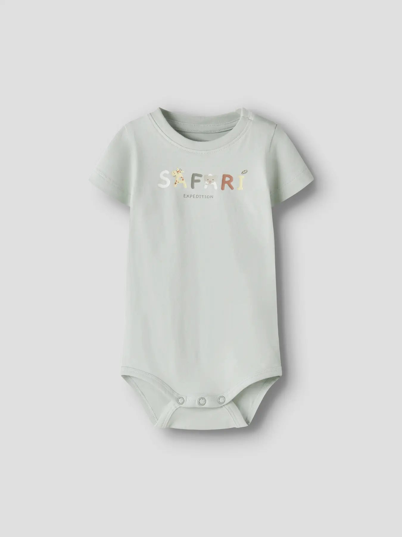 Name it kurzarm Body SAFARI aqua