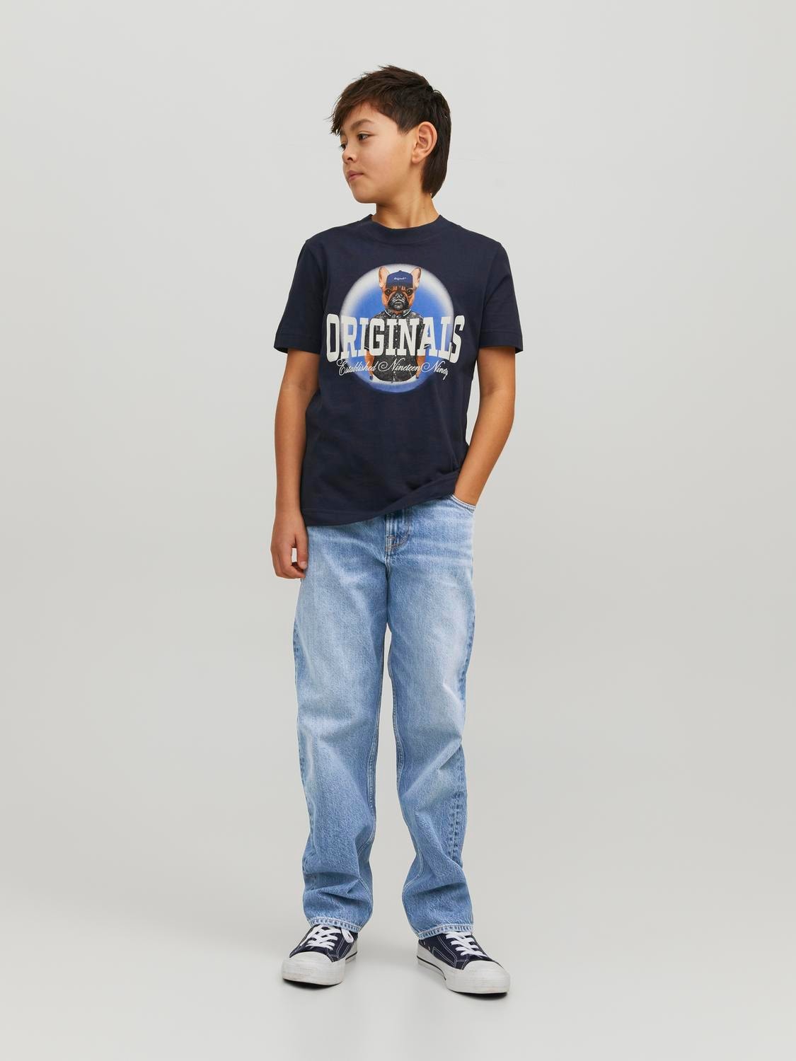 Jack & Jones Junior Jeans Chris Relaxed Blue Denim