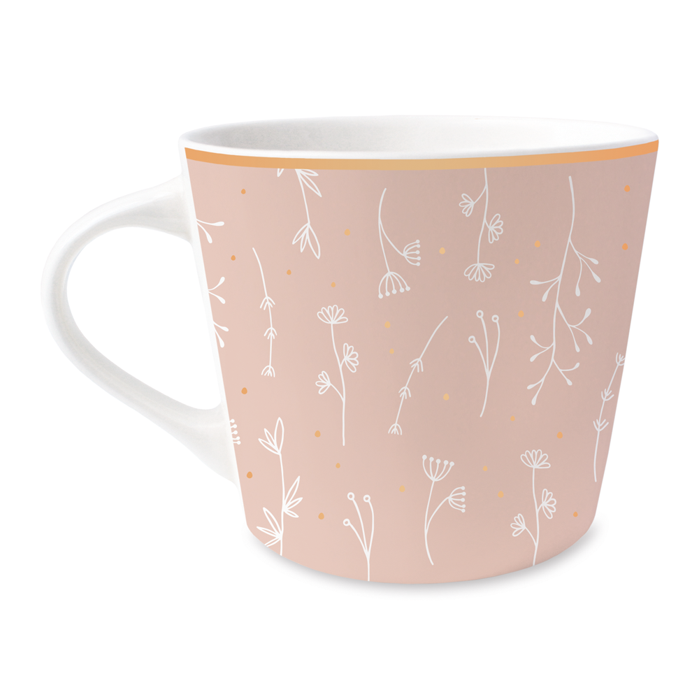 Kaffeetasse mit Veredelung "beauTEAful"