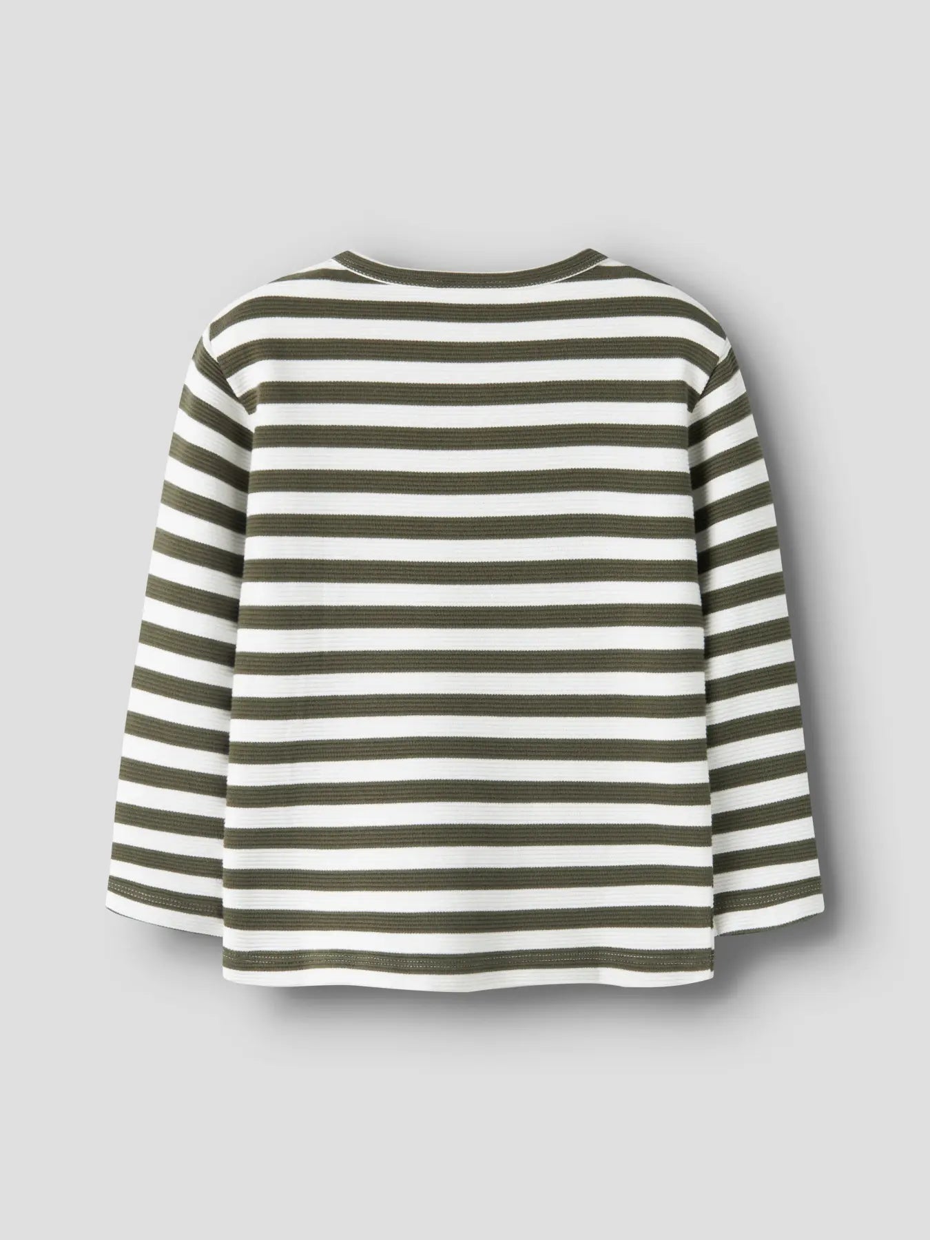 Name it Langarmshirt Streifen olive night