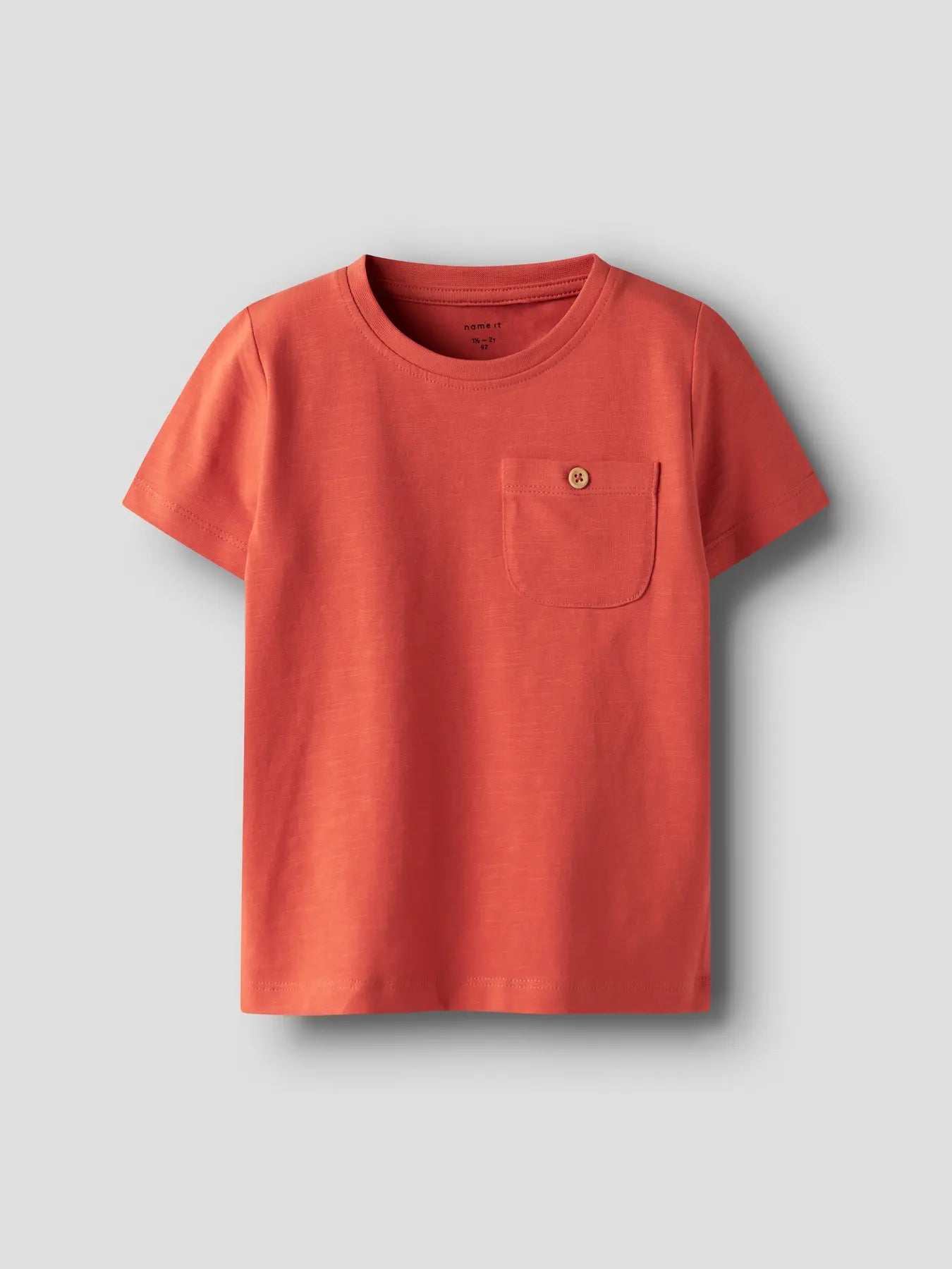 Name it T-Shirt orangerot