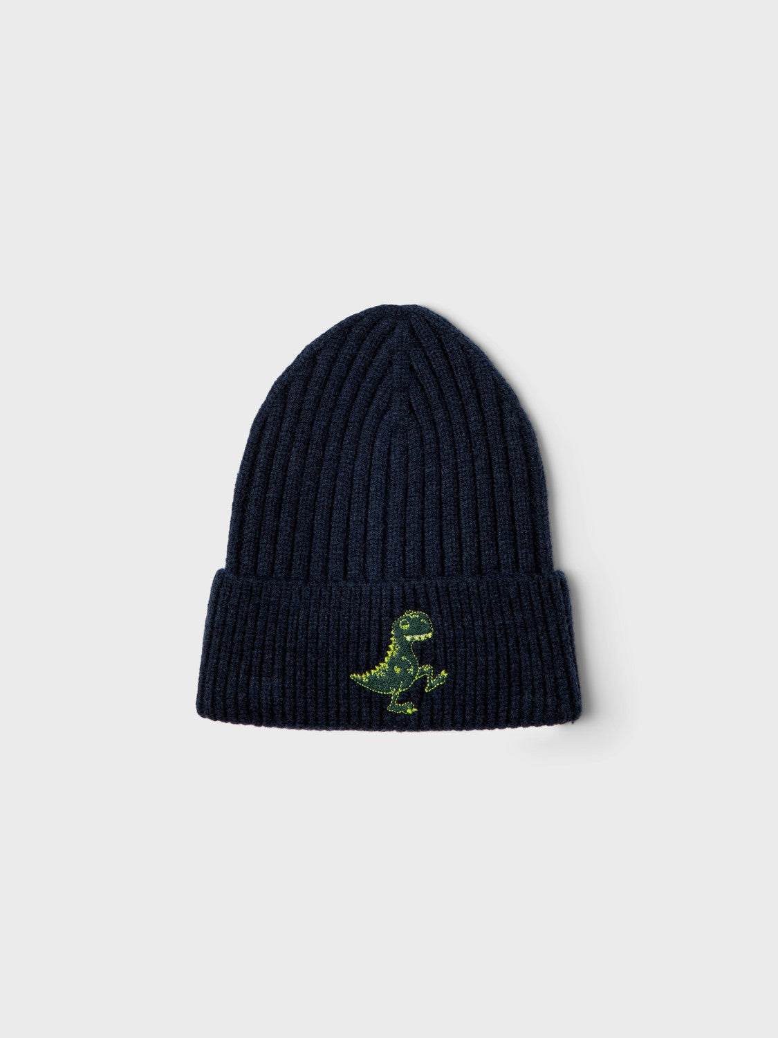 Name it Strickmütze Dino dunkelblau