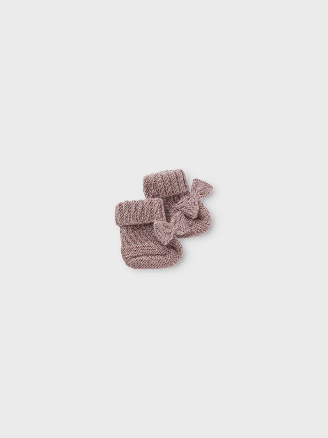 Name it Merino Schühchen purple dove