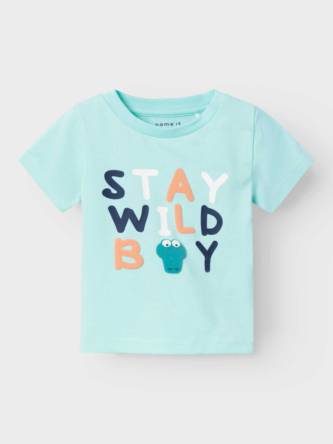 Name it T-Shirt Stay Wild Boy mint