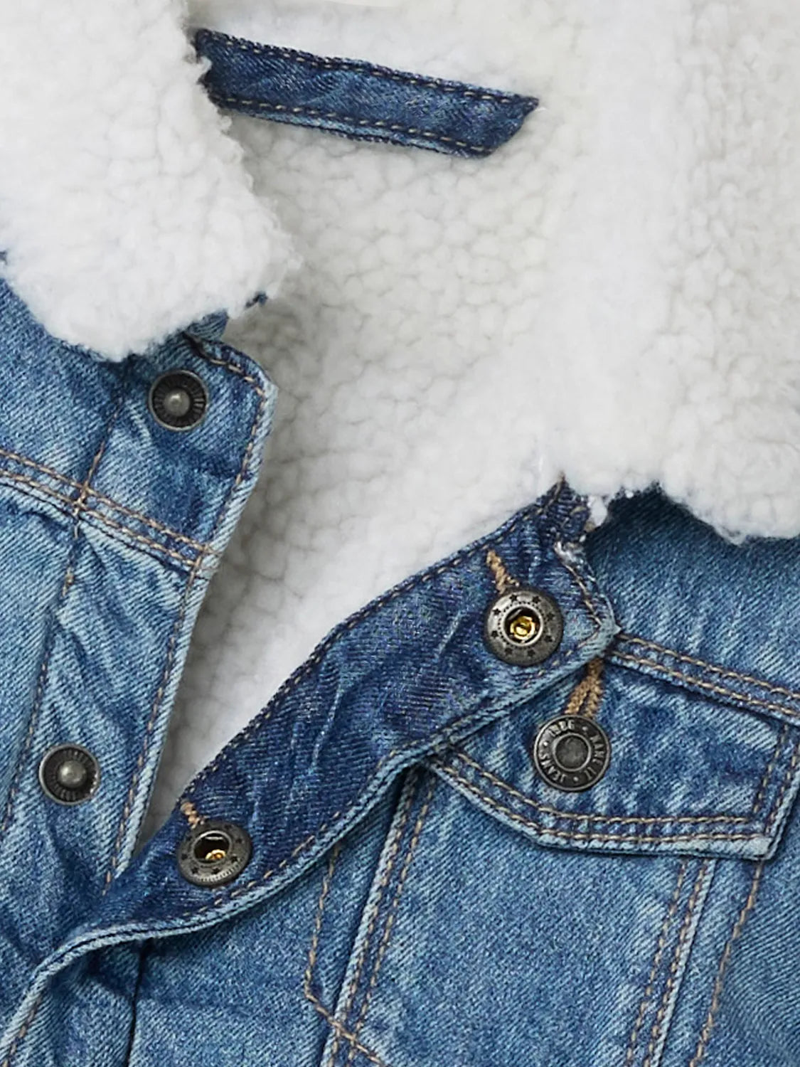 Name it Teddy Jeansjacke Medium Blue