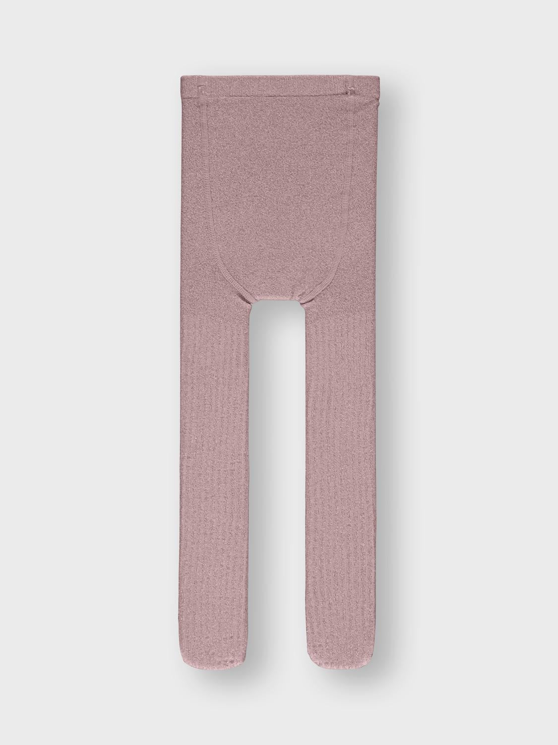 Name it Glitzer Strumpfhose woodrose
