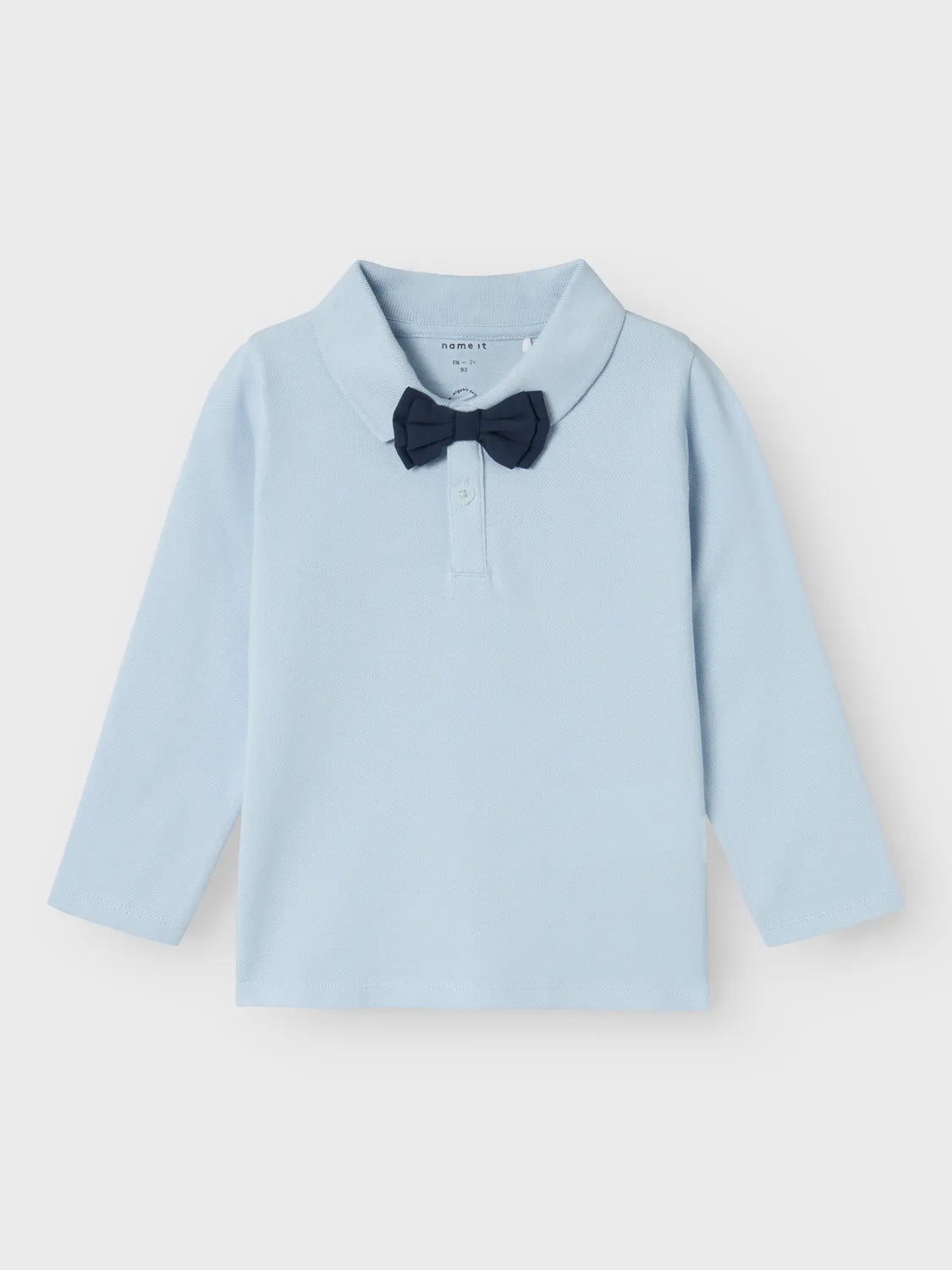 Name it Polo mit Fliege hellblau