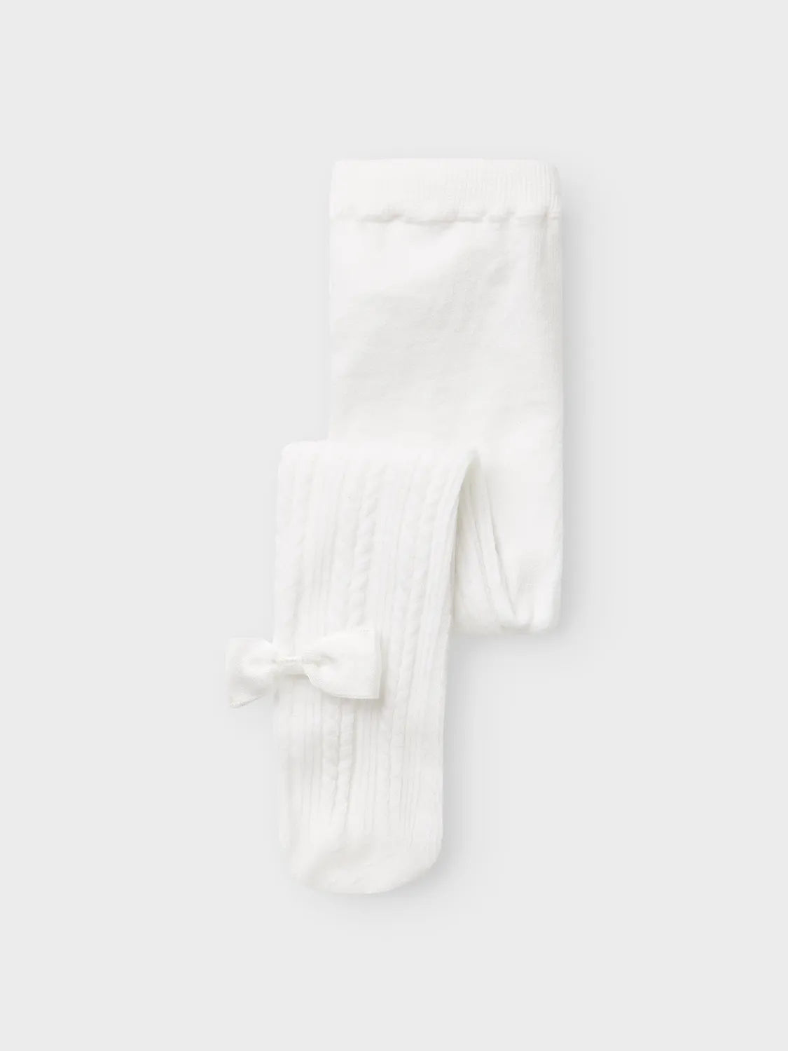 Name it Strumpfhose mit Schleife weiß