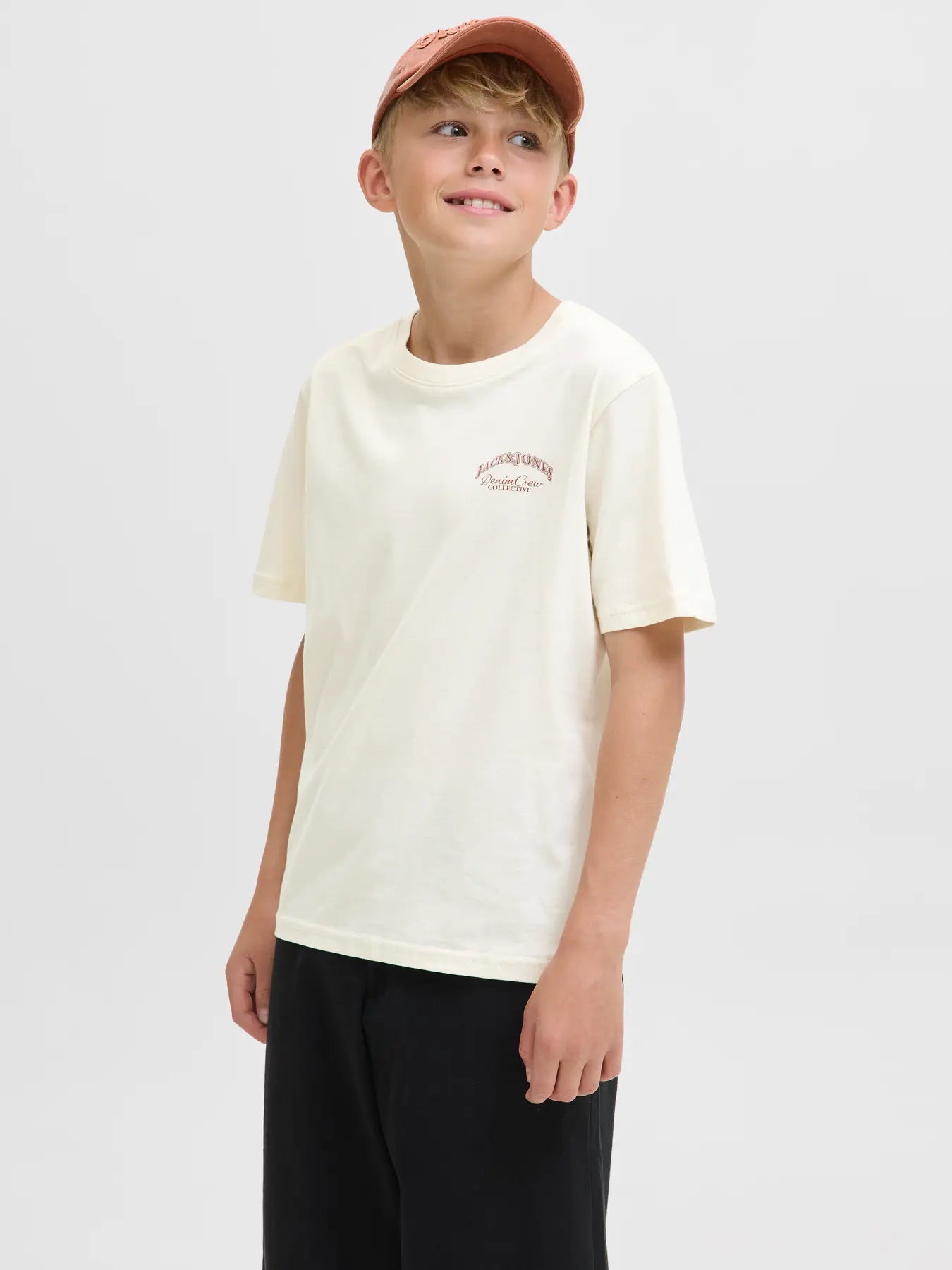 Jack & Jones Kids T-Shirt Antique White