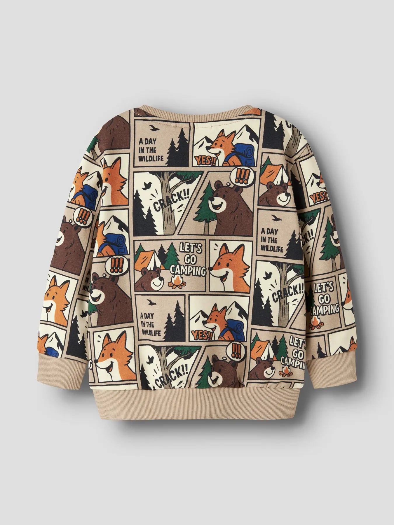 Name it Sweatshirt Comic Fuchs & Bär sesame