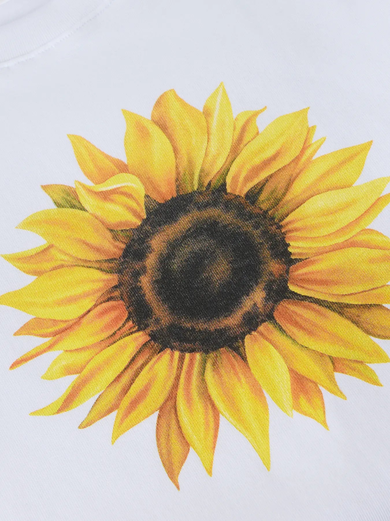 Name it T-Shirt Sonnenblume cloud dancer