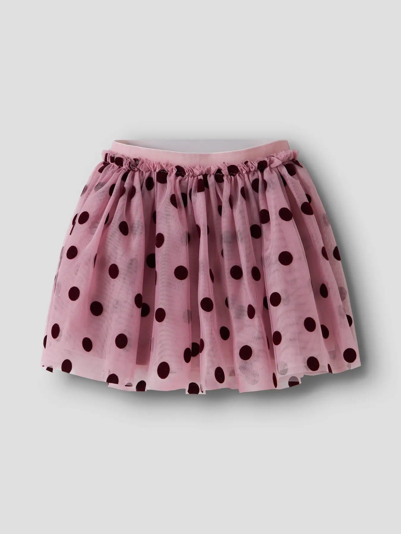 Name it Tüll Rock Punkte lilas/wild ginger