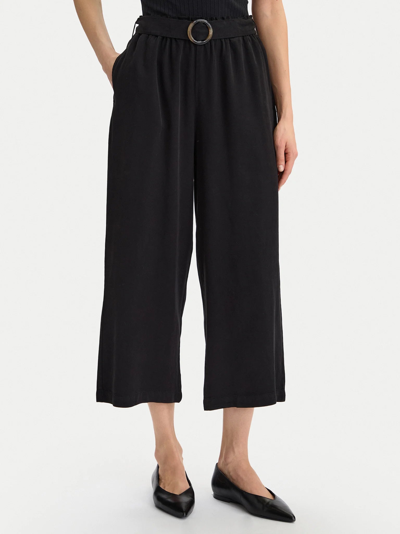 Vero Moda Tencel Culotte Black