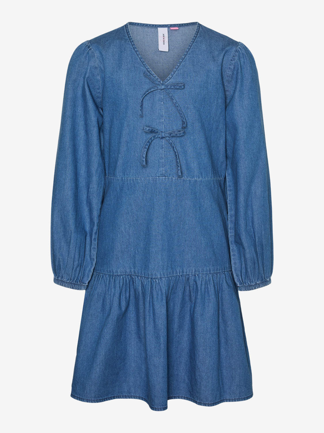 Vero Moda Girls Jeans Kleid Medium Blue