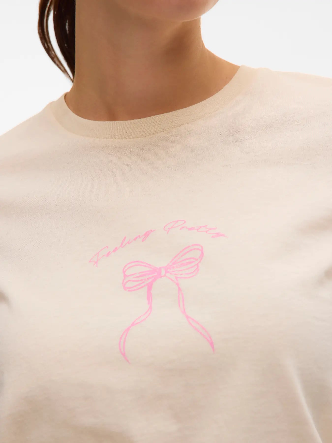 Vero Moda T-Shirt Feeling Pretty birch