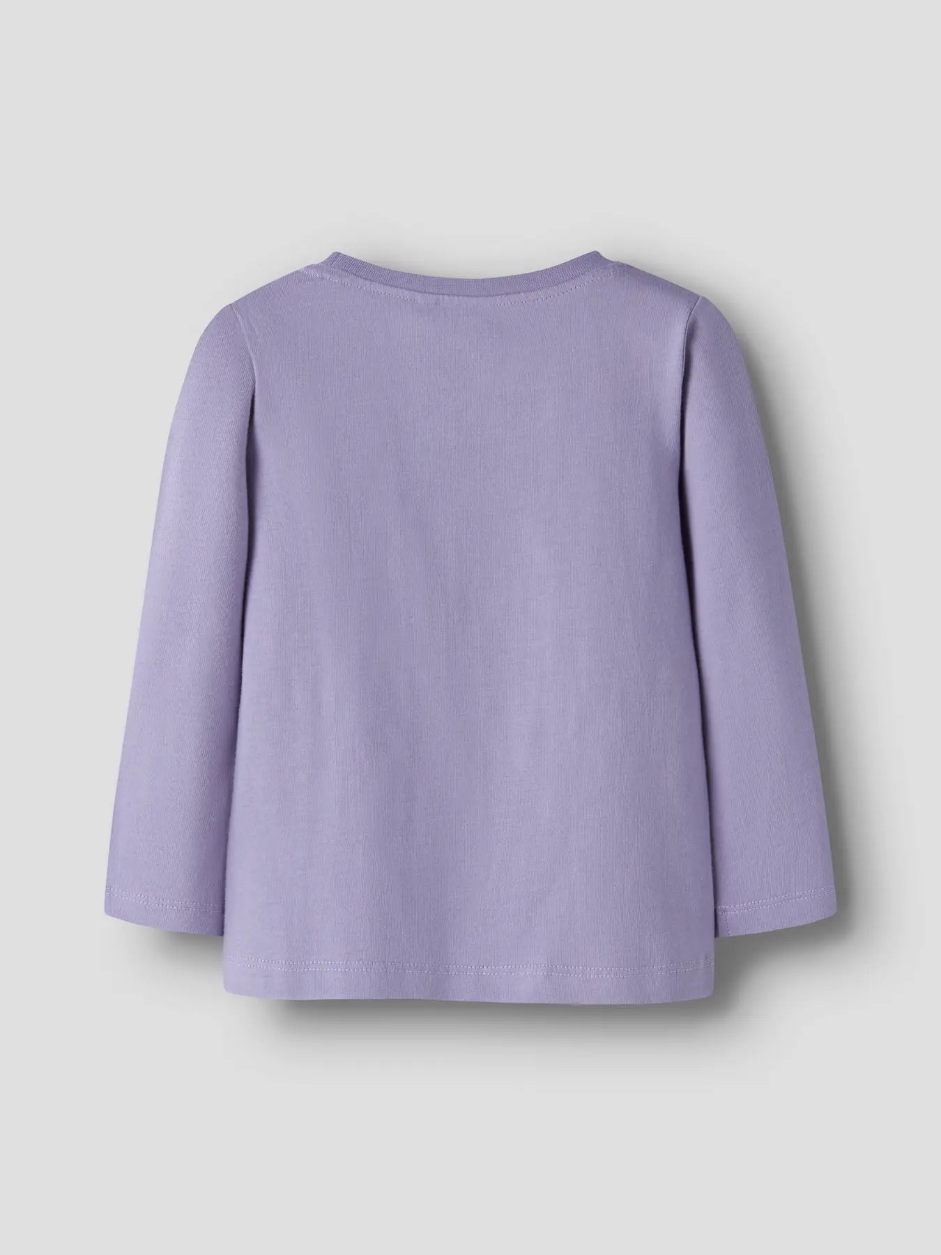 Name it Langarmshirt Blume flieder