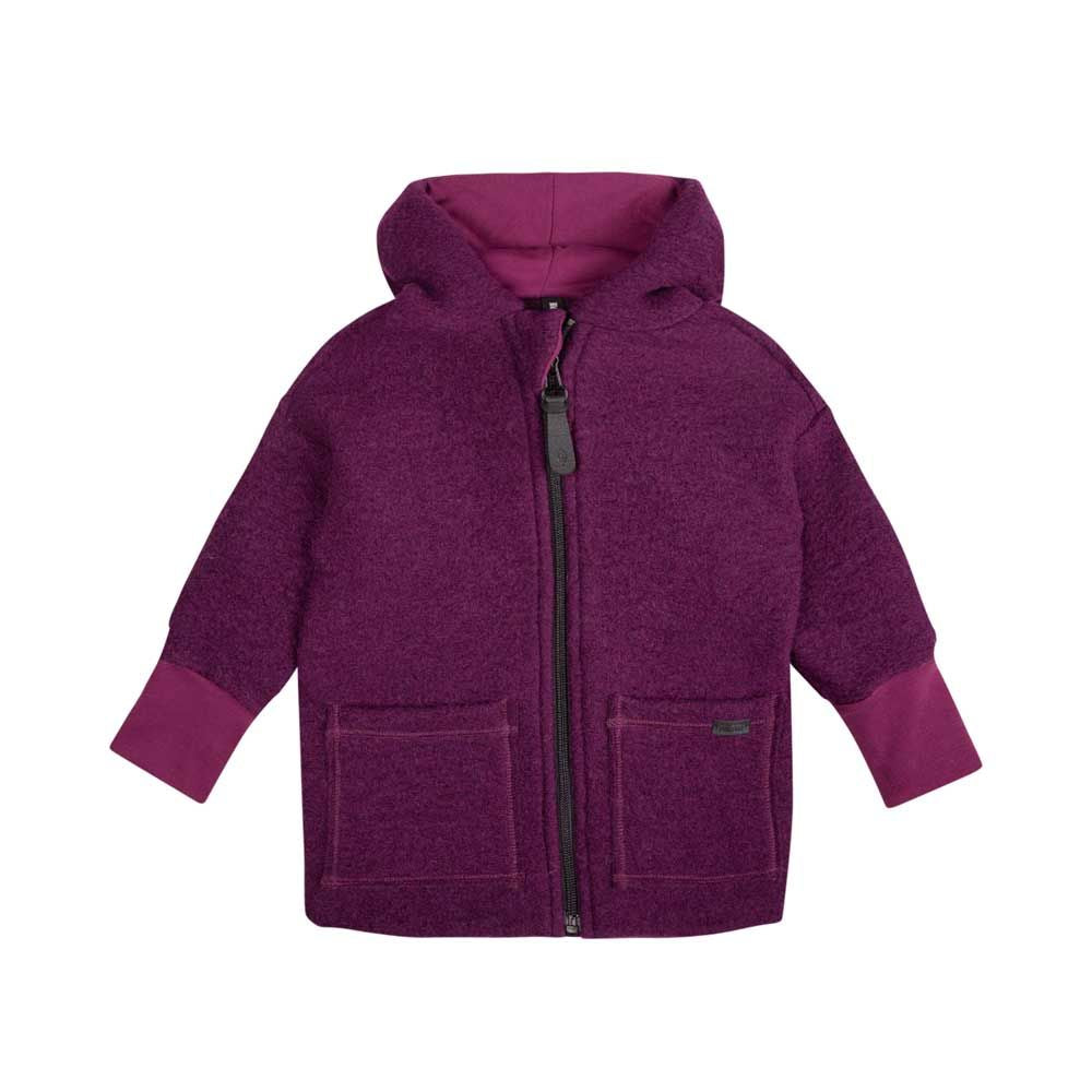 Pure Pure Woll Walk Jacke pflaume