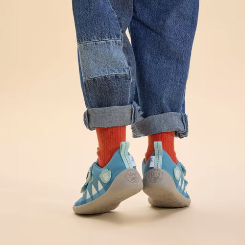 Affenzahn Halbschuh Baumwolle Lucky Hai