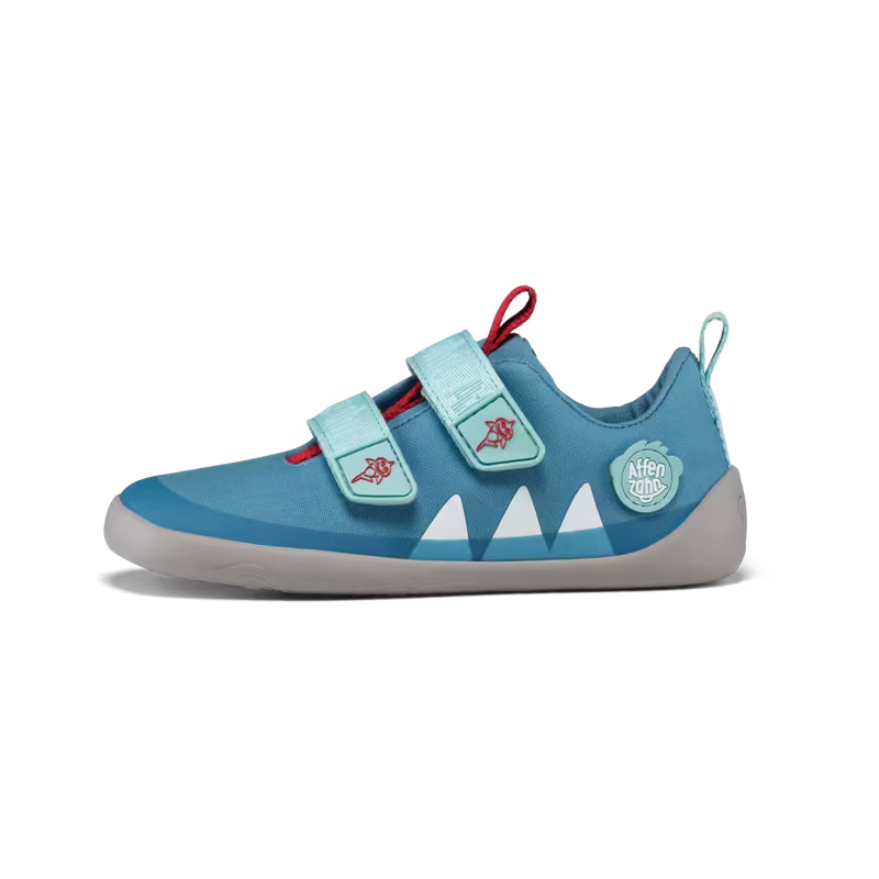 Affenzahn Halbschuh Baumwolle Lucky Hai