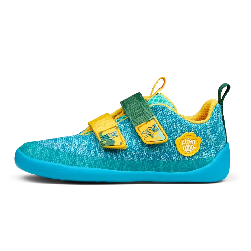 Affenzahn Barfuß Halbschuh Knit Happy Kreativ Bär