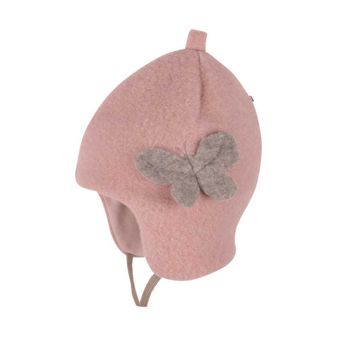 Pure Pure Merino Bindemütze Blume dusty rose