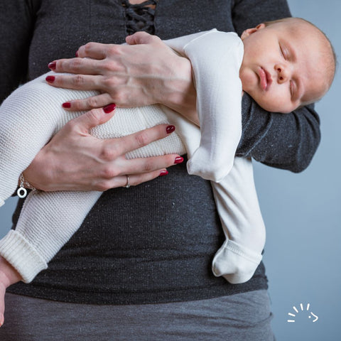 Mitwachsender Langarm Wickelbody Biobaumwolle reinweiß