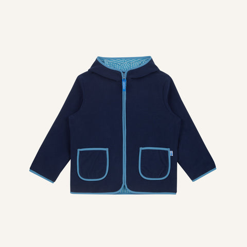 Finkid TONTTU Fleecejacke - Zip in Innenjacke navy/dove