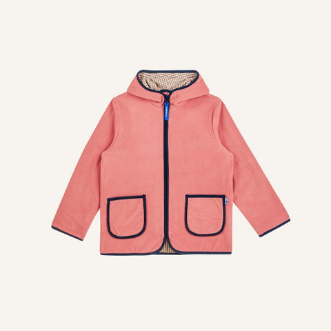 Finkid TONTTU Fleecejacke - Zip in Innenjacke rose/navy