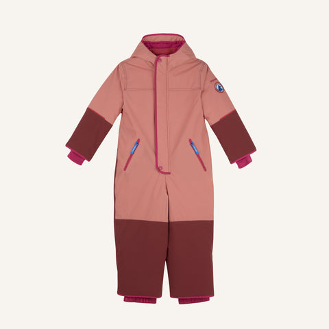 Finkid HUSKY HAALARI Wintersport Overall terra cotta/ raspberry