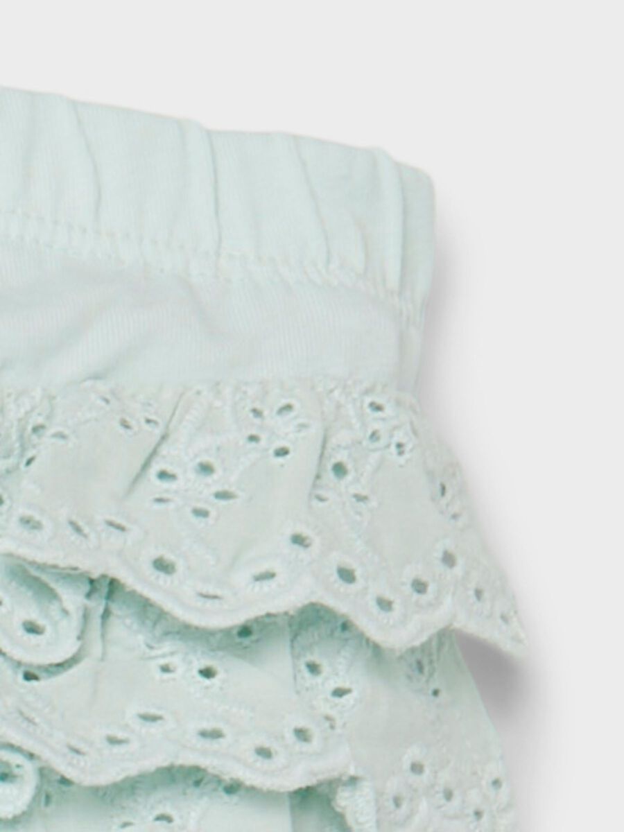Name it Leggings Rüschen Po glacier