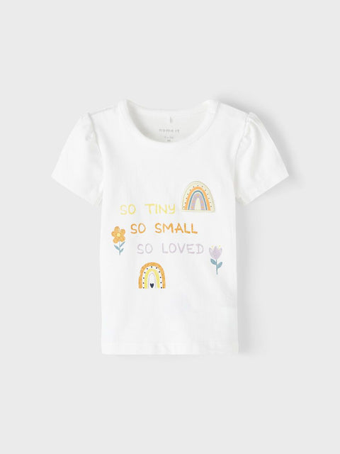 Name it T-Shirt so tiny, so small weiß