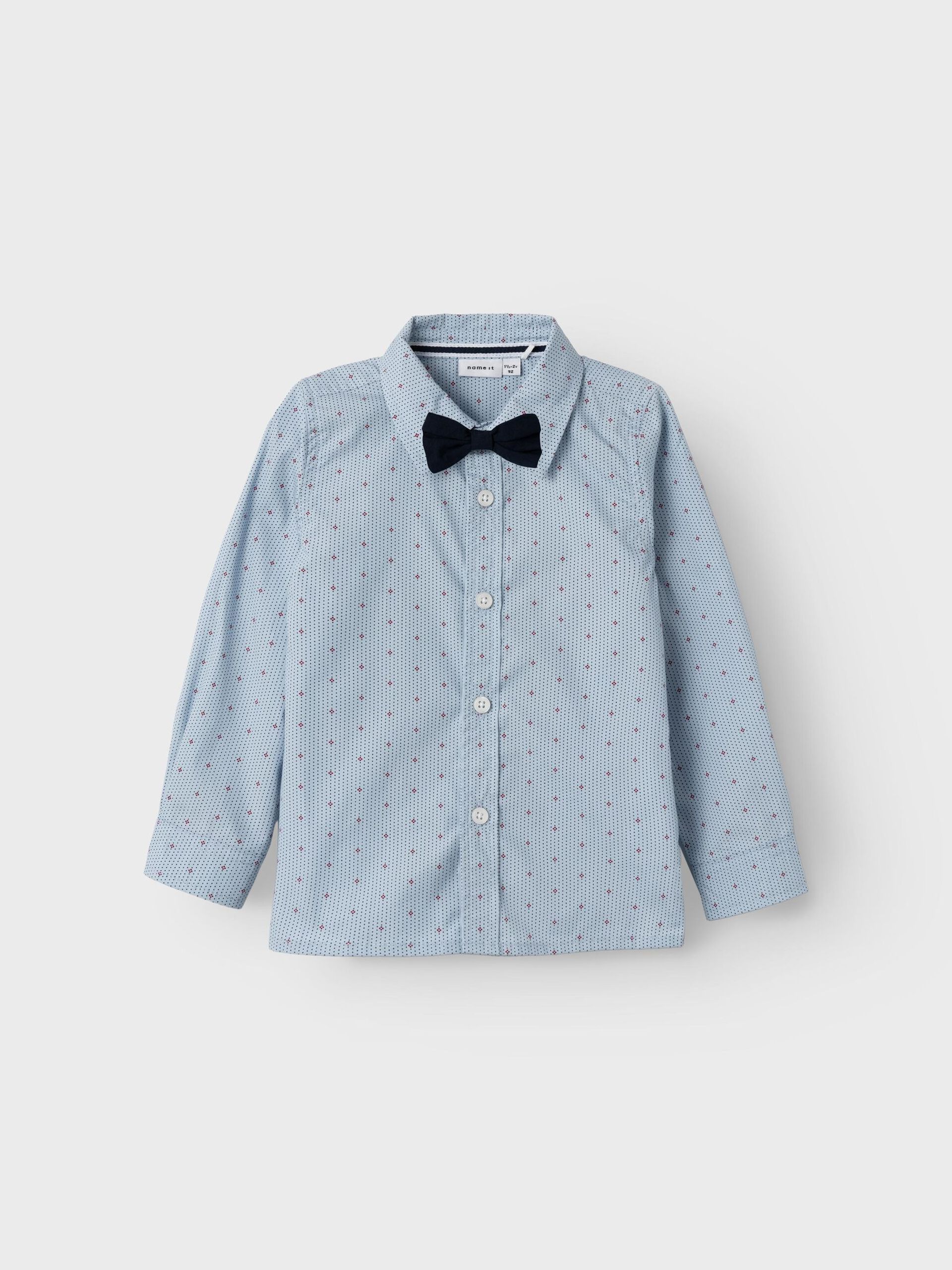 Name it Hemd mit Fliege cashmere blue