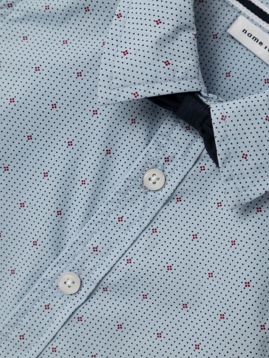 Name it Hemd mit Fliege cashmere blue