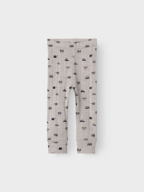 Name it Merino Leggings Autos nacreous cloud