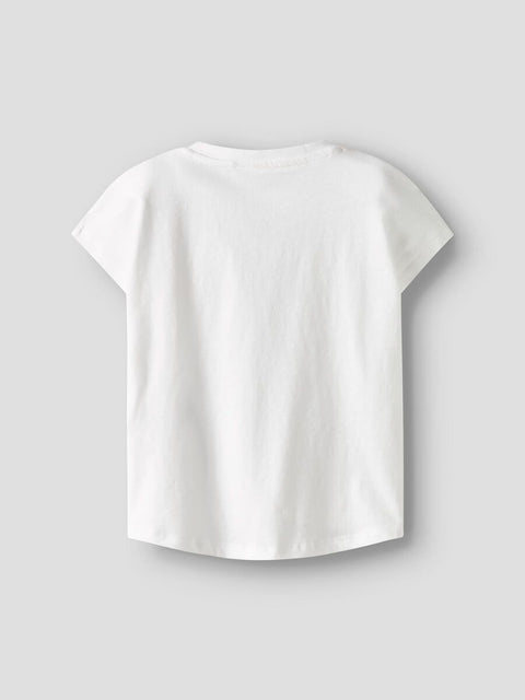 Name it T-Shirt Melone weiß