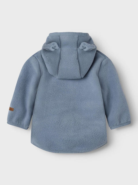 Name it Fleecejacke blaugrau