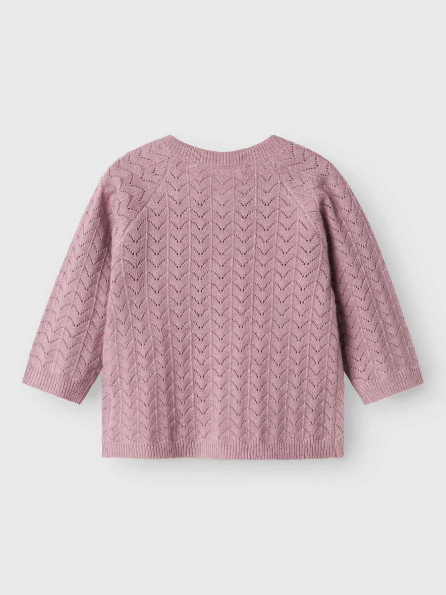 Name it Strickjacke elderberry