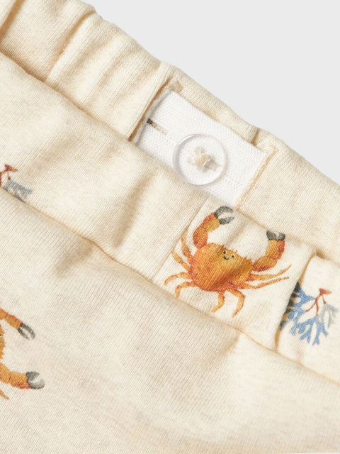 Name it Hose Krabben beige meliert