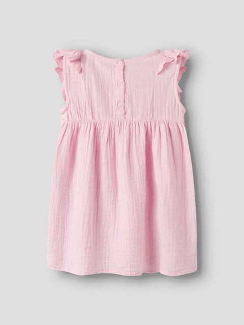 Name it Musselin Kleid zartrosa