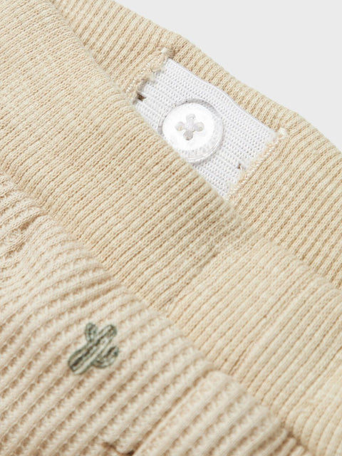 Name it Waffle Hose Kamele beige