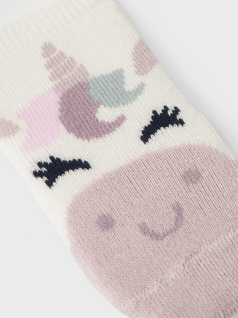 Name it Socken Einhorn cloud dancer