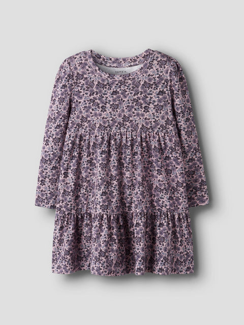 Name it Kleid Flowers lilac