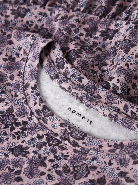 Name it Kleid Flowers lilac