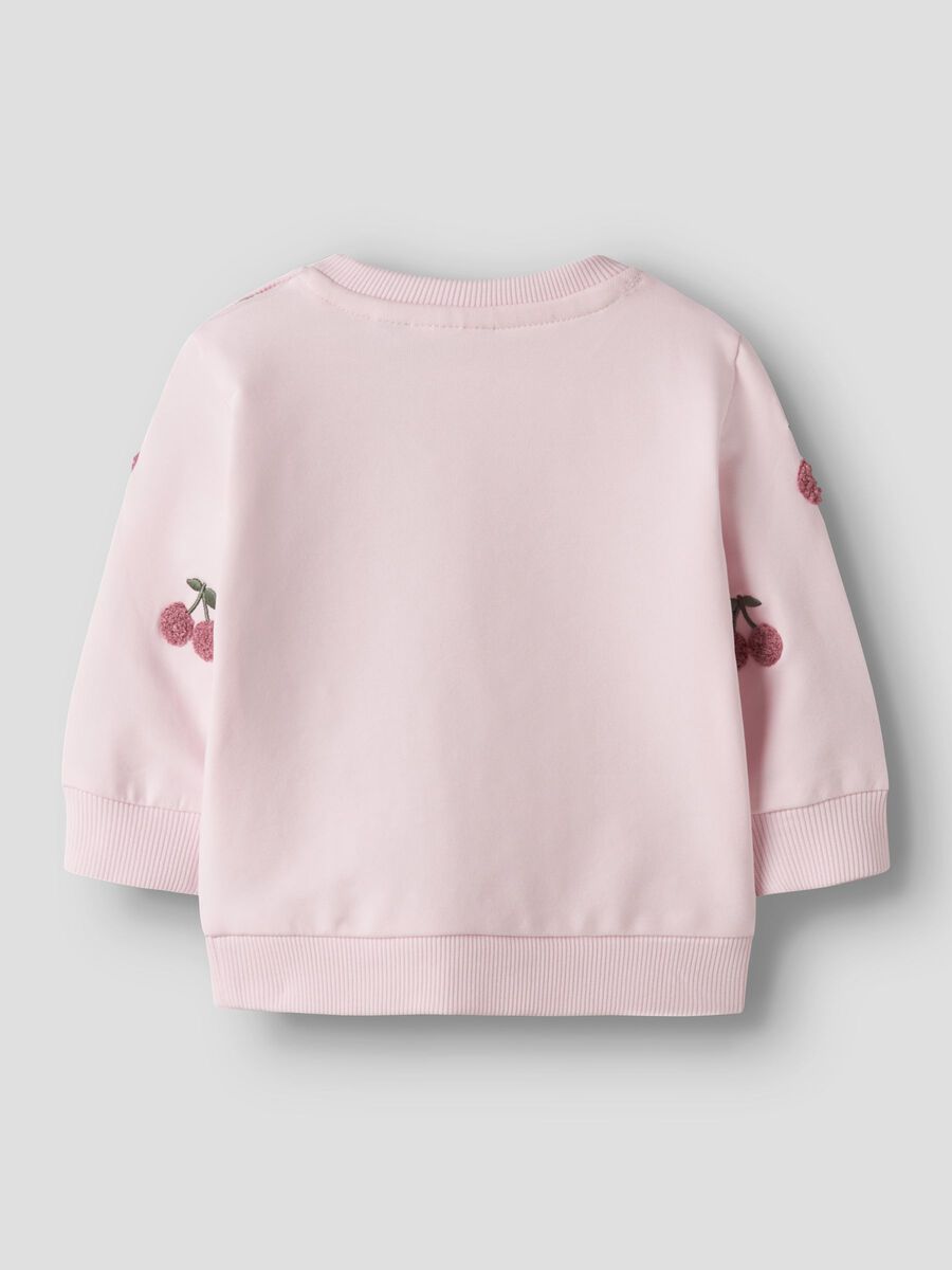 Name it Sweatshirt Kirschen rosa