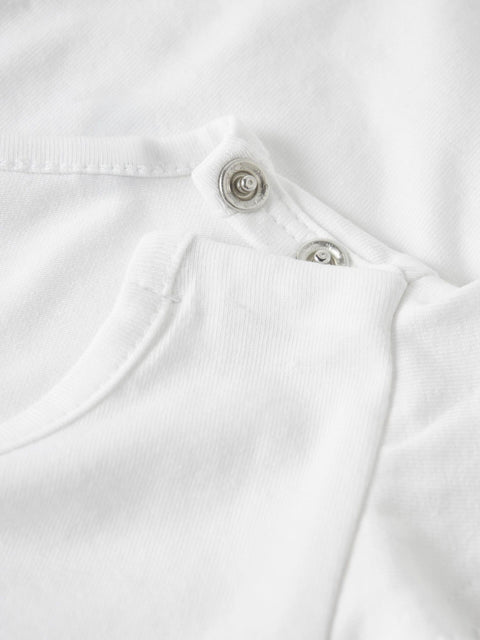 Name it Langarm Body Bärchen weiß