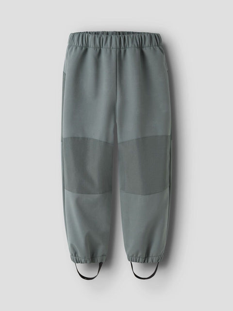 Name it Magic Softshellhose Baufahrzeuge balsam green