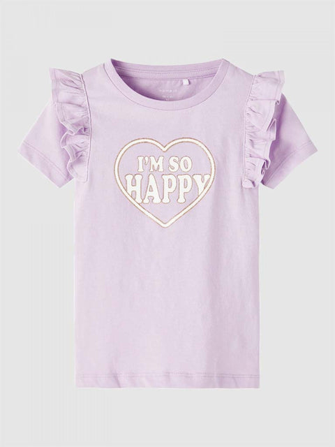 Name it T-Shirt So Happy orchid bloom